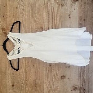 Free People Knotted Tunic Tank Size